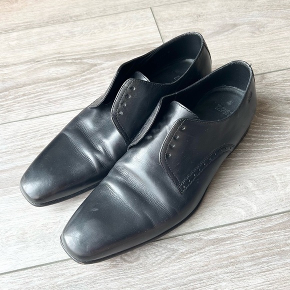 Hugo Boss All Leather Oxford  Dressing Shoe - Picture 1 of 15
